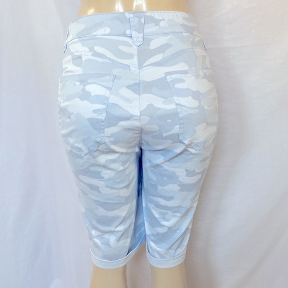 FINAL PRICE-DEMOCRACY Jeans Camouflage Blue Fog Tummy Control Size 18WP NWOT - Picture 6 of 7